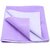 Rapid Dry Polyester Small Sleeping Mat Shree 1 (Puple, 1 Dry Mat)
