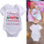 Imported Cotton Cute Newborn Kids Romper Bodysuit Jumpsuit Outfits Clothing White 12