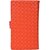 Jojo Flip Cover for Micromax A113 (Orange)