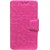 Jojo Flip Cover for Motorola Moto G (Gen 2) LTE (Dark Pink)