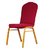 Imported Solid Color Elastic Semicircle Dining Stool Chair Cover Slipcover Wine Red