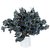 Imported Artificial Daisy Cineraria Flower Plant Home Party Rustic Decor - Grey