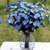 Imported 1 Bunch Artificial Flowers Plants Daisy Bush Bouquet Home Party Decor Blue