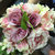 Imported Artificial Silk Rose Hydrangeas Bridal Flower Bouquet Wedding Light Purple