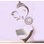 Wall Dreams Lord Ganesh In Vector Art  Wall Stickers (60cmX45cm)