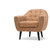 FabHomeDecor - Adele One Seater sofa in light camel