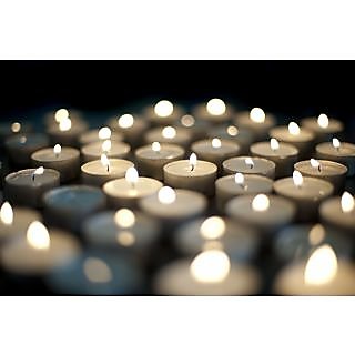 Pack Of 50 White Tealight T-lite Tea Light Candles For Diwali Birthday Party