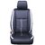 Hi Art Leatherette Black/Silver Seat Covers for Maruti Astar - Complete set(front seat covers + rear seat covers)