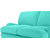 FabHomeDecor - Amelia 2 Seater Sofa aqua blue