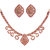 Latest Silverwala Silver Plated Real Ruby  Necklace Set