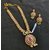 Pink Gold Plated Necklace Set For Women