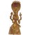 Divine Gods Lord Mahalakshmi brass statue and Idol - 17.4 cms