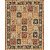 Presto Brown Colour Traditonal Carpet (ICLMH618BROWNC4X6)