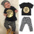 Imported 2pcs Newborn Toddler Infant Baby Boy Clothes T-shirt Top+Pant Outfit Set 90