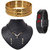 Pourni AD Mangalsutra tanmany set , Bangles and watch combo for women - PRCOM03