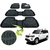 Auto Hub 4D Premium Car Mats For Mahindra New Scorpio - Black