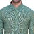 RG Designers Men's Full Sleeve Kurta Pyjama Set AVHandloomLoops-Blue