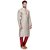 RG Designers Men's Full Sleeve Kurta Pyjama Set D6576Cream