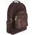 Grahakji Brown Casual Leather Backpack