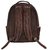 Grahakji Brown Casual Leather Backpack