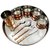 Copper Stainless Steel Dinner Plate Thali Dinnerware for Indian Food