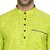 RG Designers Men's Full Sleeve Short kurta AVSONAPOCKET-GREEN