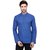 RG Designers Men's Full Sleeve Short kurta AVHandloomShort-Blue