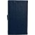 Jojo Wallet Case Cover for BLU Life One XL (Dark Blue, Dark Blue)