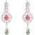 Casual Silverwala Silver Cubic Zirconia Rodium Plated Necklace Set