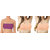 Bahucharaji Creation Neon Purple  Light Orange  Light Orange Color Free Size None Padded Tube 3 Set Of Bra(Fit Bust Size Between 30 To 36(A  B))