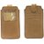 Jo Jo Pouch for Samsung Galaxy A7 Duos (Tan)
