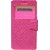 Jojo Wallet Case Cover for Motorola Moto G         (Exotic Pink)
