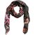 Floral Print Multi-Color Scarf For Girls By S.Lover
