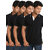 Campus Sutra Combo Polo Neck with Tipping Tshirt Pack of 3 Option 2