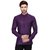 RG Designers Men's Full Sleeve Short kurta AVSONAPOCKET-PURPLE