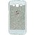 Cantra Glitter Sparkle Hard Back Cover For Samsung Galaxy Grand 2 - Silver