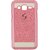 Cantra Glitter Sparkle Hard Back Cover For Samsung Galaxy J5 - Pink