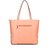 Diana Korr Pink PU Casual Plain Handbag
