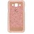 Cantra Glitter Sparkle Hard Back Cover For Samsung Galaxy J7 - Rose Gold