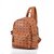 Diana Korr Brown Casual Fabric Backpacks DK63HBRW