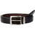 amicraft Genuine Leather BlackBrown Belt for Men (Reversible)