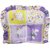 Wonderkids Multi Print Baby Cotton Pillow - Purple For 0 To 12 Months