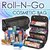 Roll-N-Go Black Cosmetic Bag Toiletry Jewelery Organizer