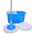 Easy Life Blue Color Easy Life Easy Mop 360 Magic Mop 360 Degree Rotating Fast Spindry 2 Mop Heads-By Gadgetbucket