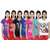 IndiWeaves Women's Cotton Printed T-Shirts (Pack of 7)