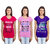 IndiWeaves Women  Cotton T-Shirt Combo-3