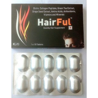 Buy Hairful Tablets For New Healty Hair On Bald Online 360 From Shopclues
