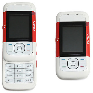 buy nokia 5200 xpressmusic red white full housing body panel online 295 from shopclues
