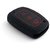 Autostark Silicone Car Key Remote Cover For Creta 3 Button Smart Key (Black)