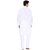 RiverZone- Men's White  Beige Cotton Kurta Pyjama- Pack of 2